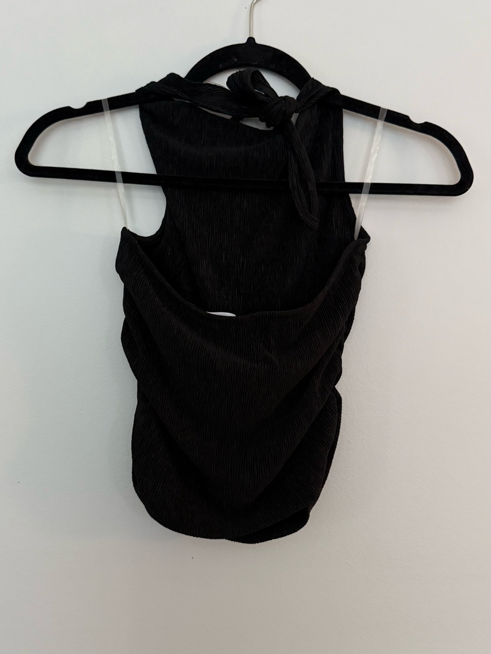 Project Social T Halter Neck Ruched Top - Picture 3 of 4